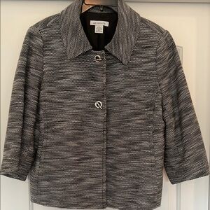 Liz Claiborne Black and White Women's Jacket